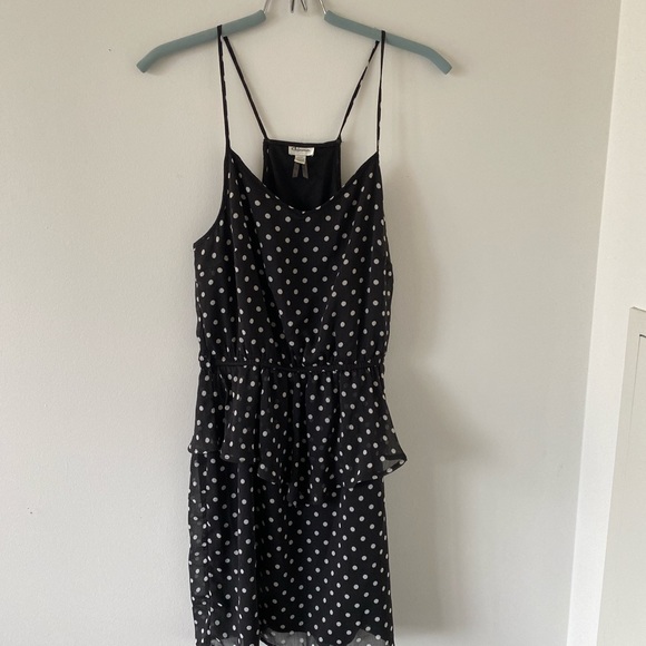 Black & White Polka Dot Dress - Picture 1 of 2